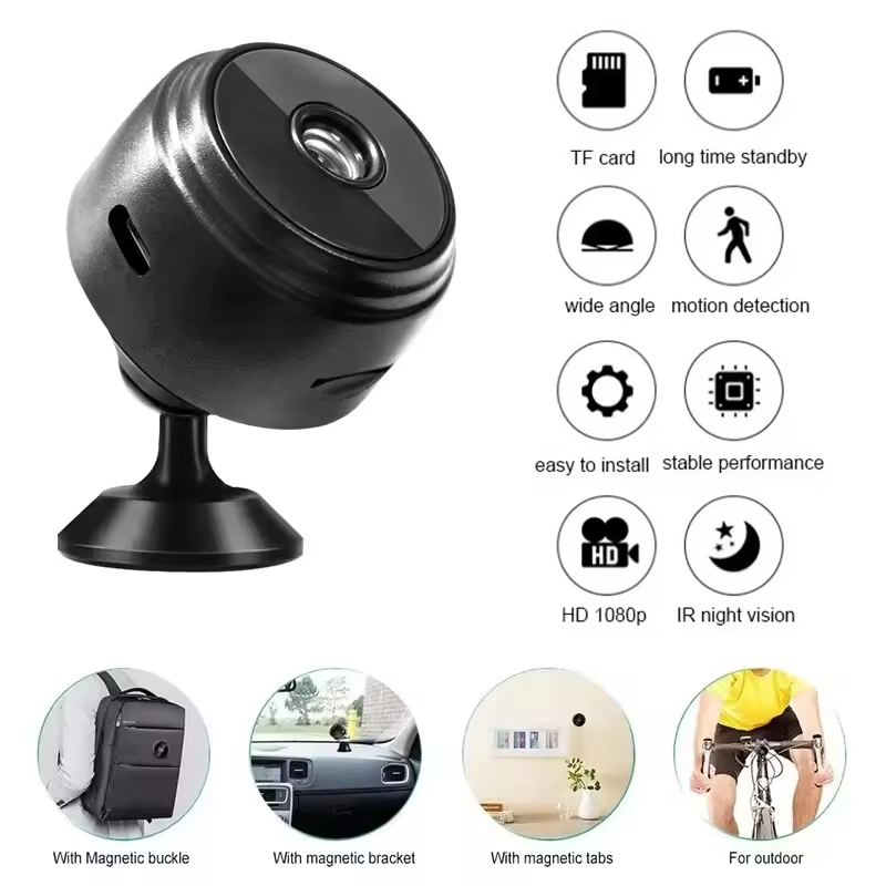 Home Security Monitoring Service - A9 미니 WiFi HD 1080P 보안