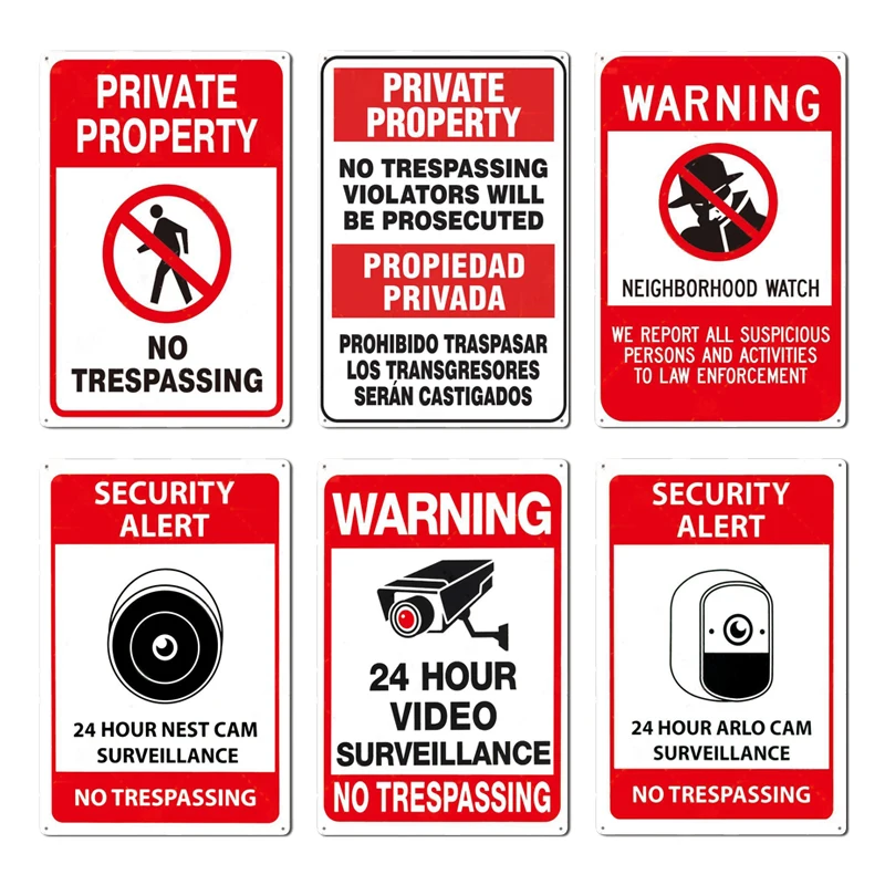 Home Yard Security - 개인 소유지 출입금지 24시간 영상 감시
