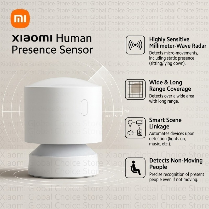 Home Security Xiaomi - Xiaomi 인간 존재 감지 센서 블루투스