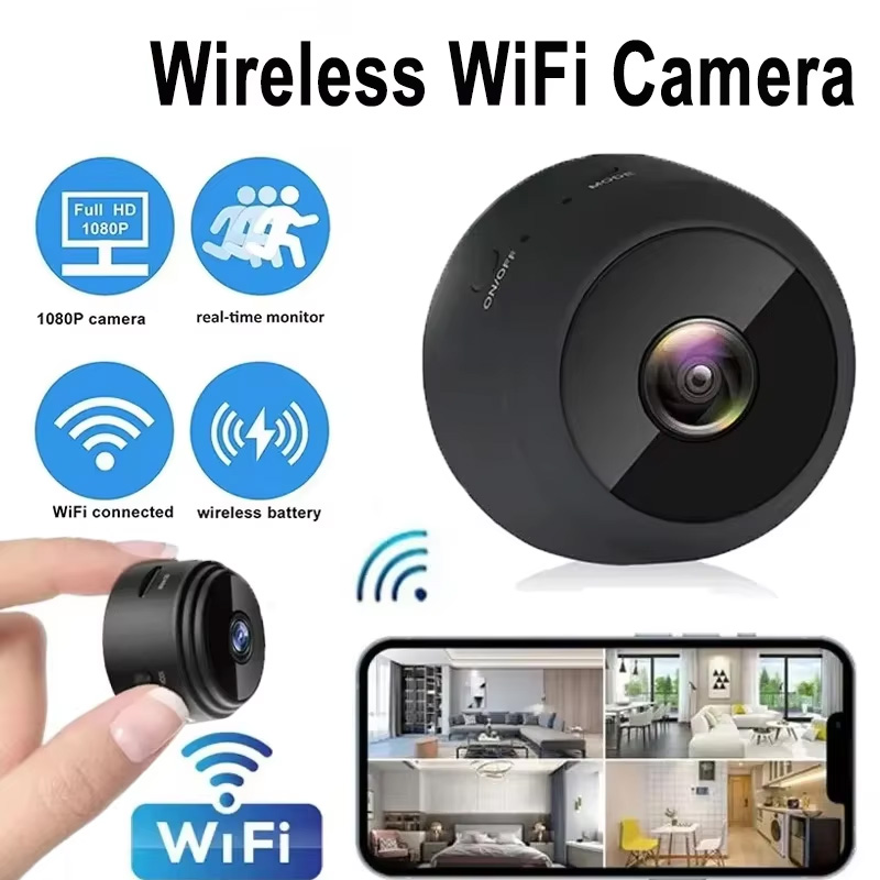 Home Security For Apartments - 새로운 A9 카메라 와이파이 1080p HD
