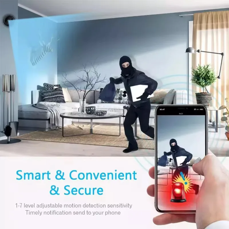 미니 와이파이 원격 무선 적외선 카메라, 720p HD - Home Security Monitoring Service 리뷰 및 가격