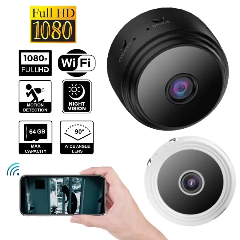 미니 와이파이 원격 무선 적외선 카메라, 720p HD - Home Security Monitoring Service 리뷰 및 가격