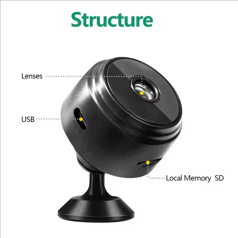 1080P HD WiFi 미니 카메라 무선 야간 투시경 - Home Security Monitoring Service 리뷰 및 가격