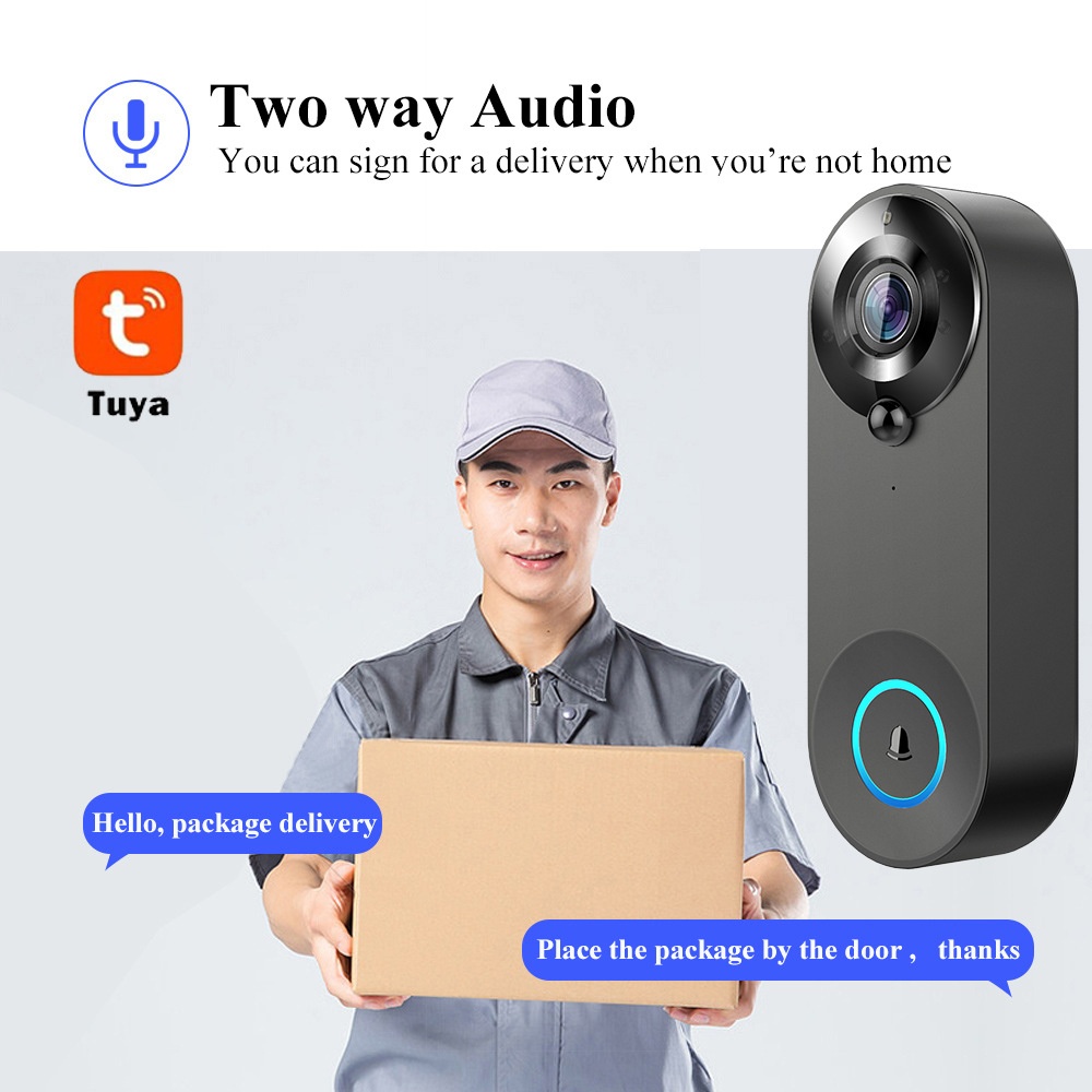 Tuya 1080P 무선 WIFI 초인종 비디오 인터콤 - Home Security Monitoring Service 리뷰 및 가격