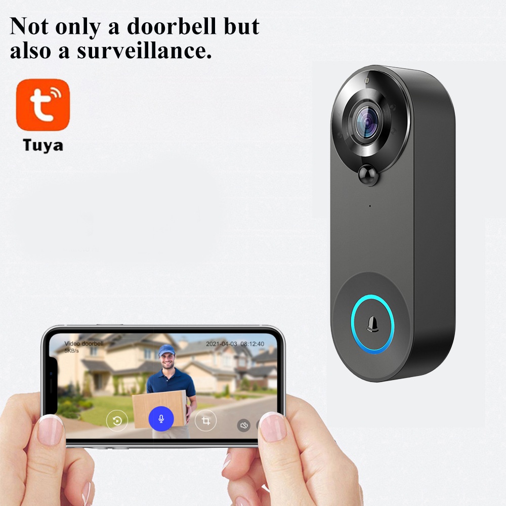 Tuya 1080P 무선 WIFI 초인종 비디오 인터콤 - Home Security Monitoring Service 리뷰 및 가격
