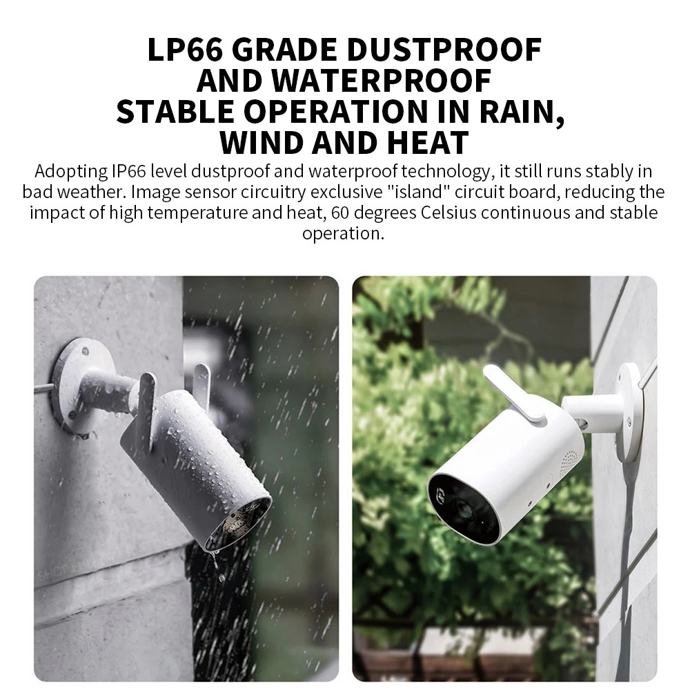 샤오미 야외 카메라 AW300 IP66 2K IP66  - Home Security Camera Xiaomi 리뷰 및 가격
