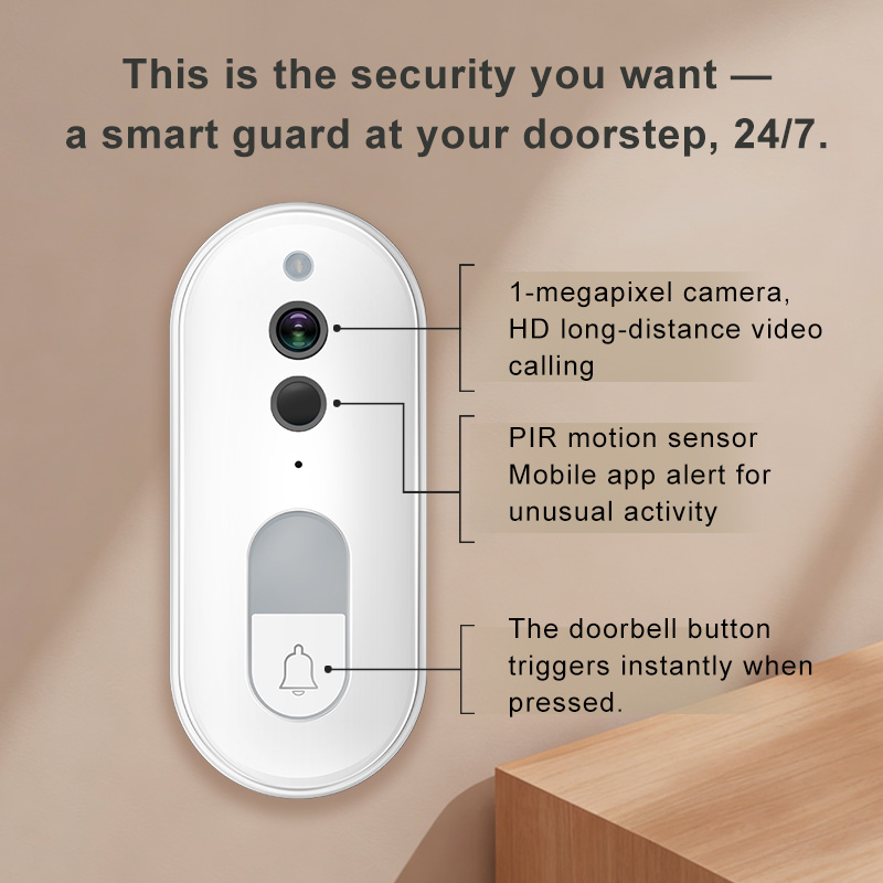 Tuya 스마트 비디오 초인종 무선 1080P HD 실 - Home Security Monitoring Service 리뷰 및 가격