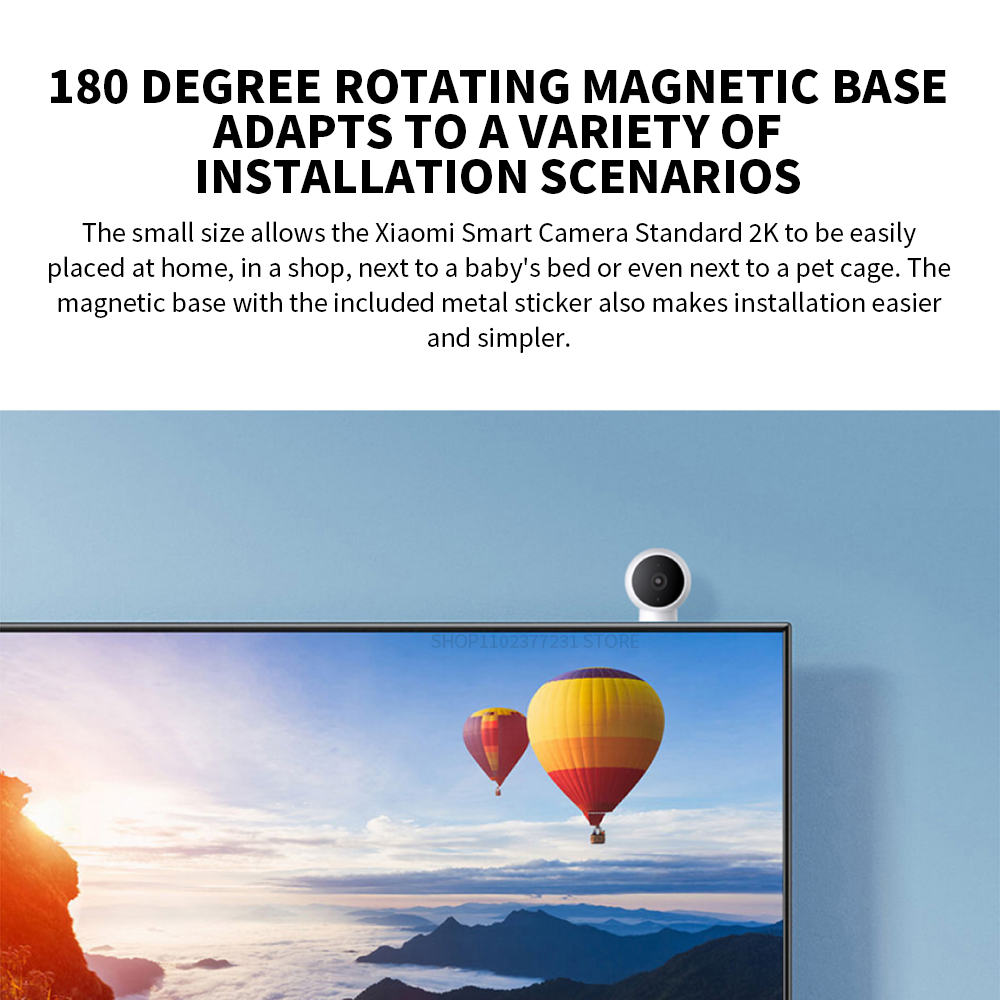 샤오미 스마트 IP 카메라 스탠다드 에디션 2K HD  - Home Security Camera Xiaomi 리뷰 및 가격