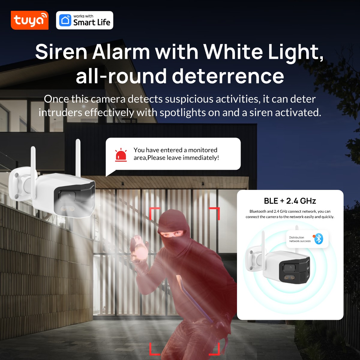 Tuya Smart 4MP 2.5K 듀얼 렌즈 대형 와 - Home Security Camera Xiaomi 리뷰 및 가격