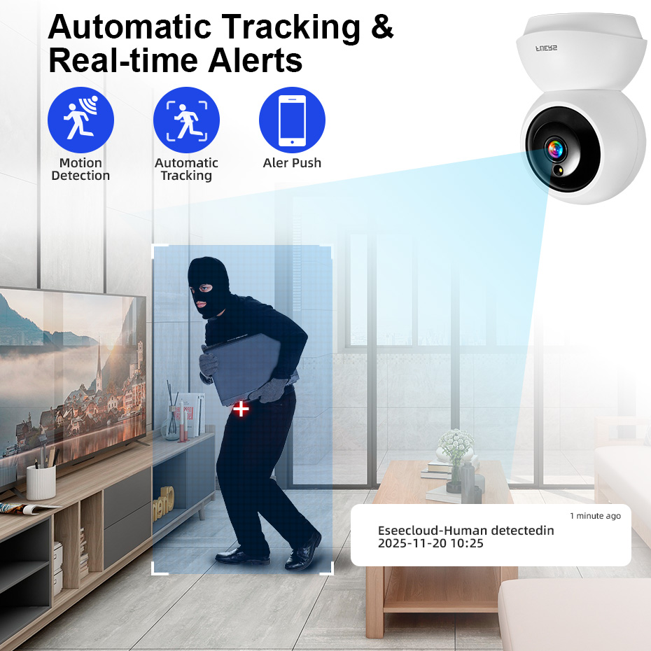 푸어스 5MP WiFi 카메라 가정용 실내 무선 IP  - Home Security Xiaomi 리뷰 및 가격