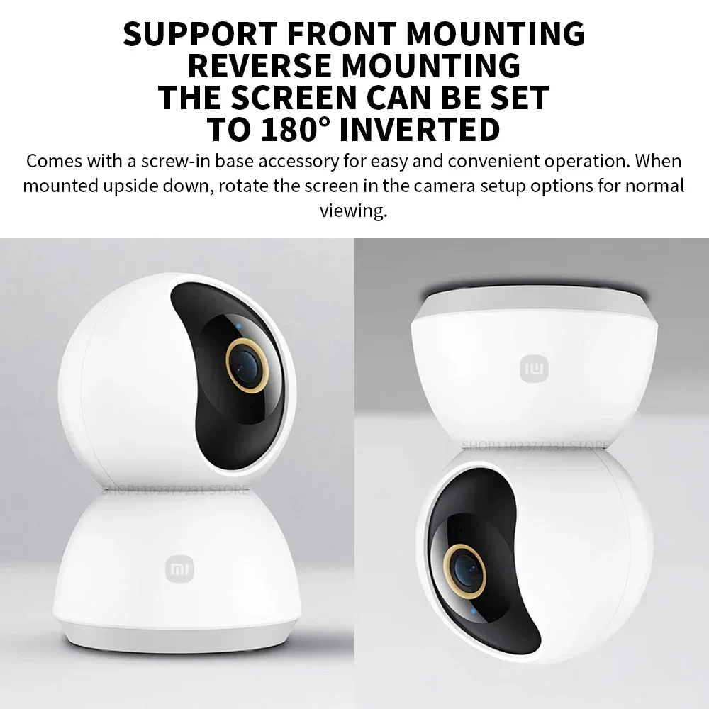 샤오미 스마트 IP 카메라 2K 360 °   팬틸트  - Home Security Camera Xiaomi 리뷰 및 가격