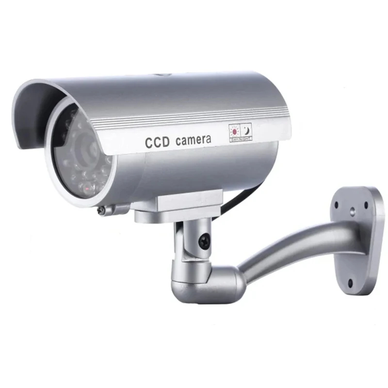 시뮬레이션 가짜 총알 카메라 모형 카메라 야외 LED  - Home Security For Apartments 리뷰 및 가격