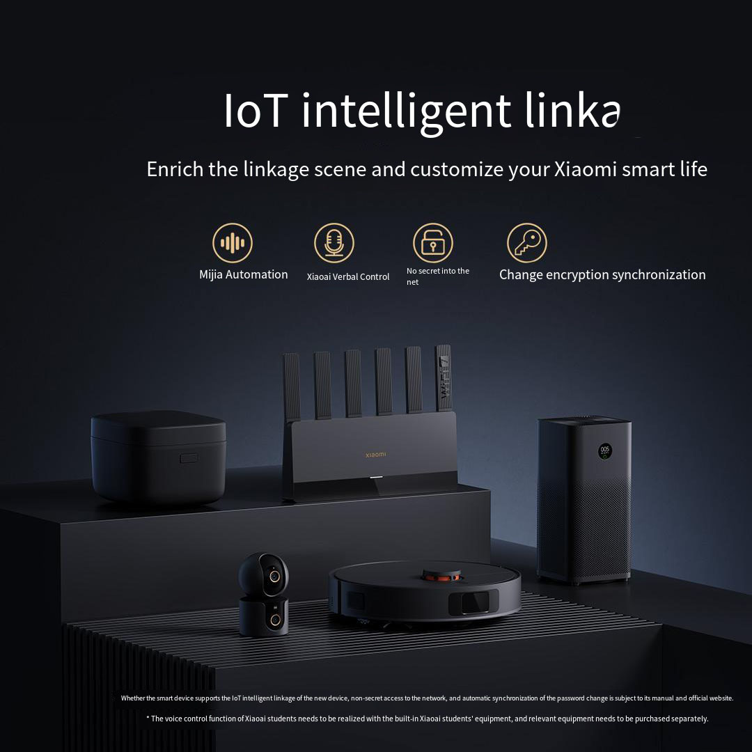Xiaomi Mijia 라우터 BE6500 WiFi 7 - Home Security Xiaomi 리뷰 및 가격