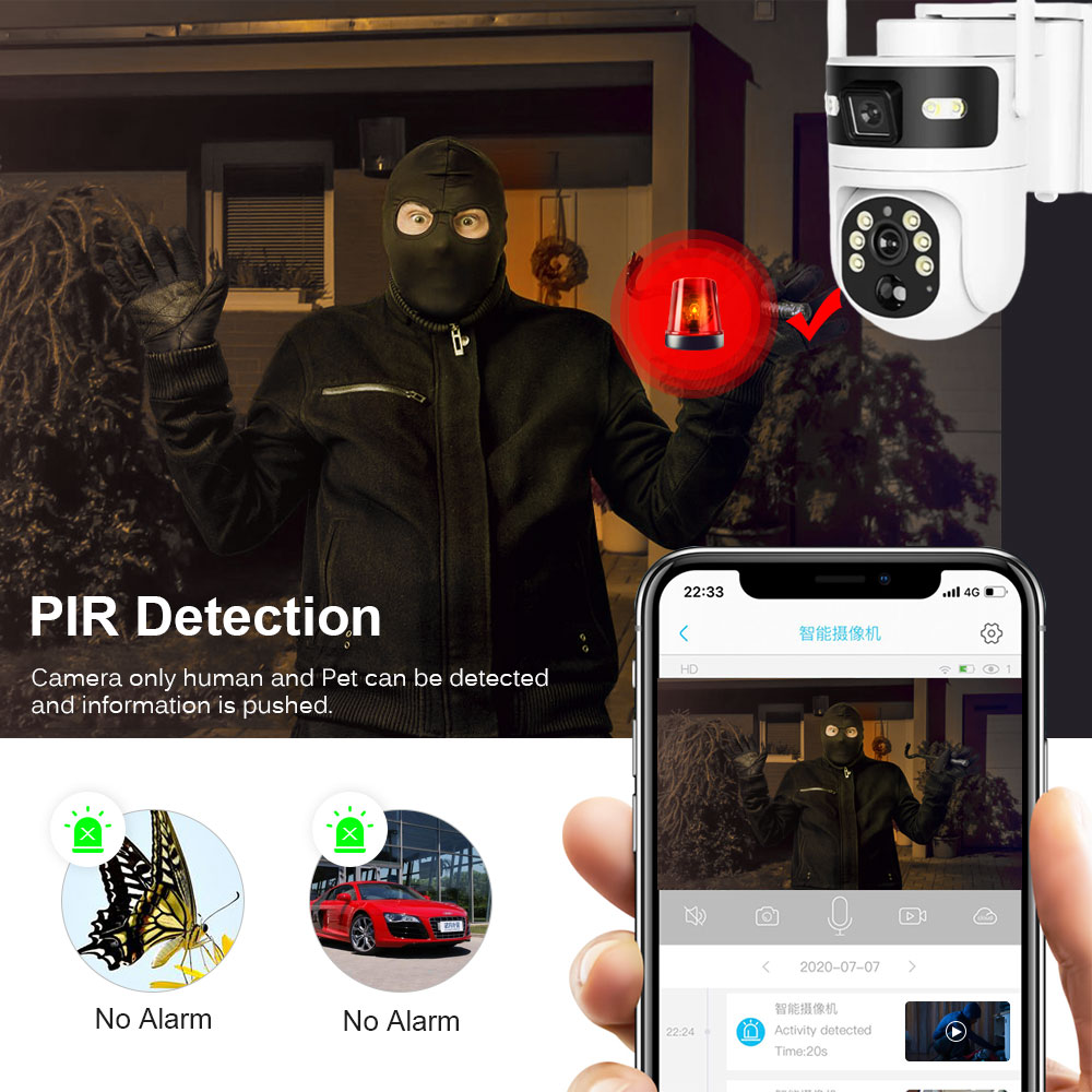 무선 야외 PTZ 태양광 보안 카메라 4G SIM 듀얼 - Home Yard Security 리뷰 및 가격