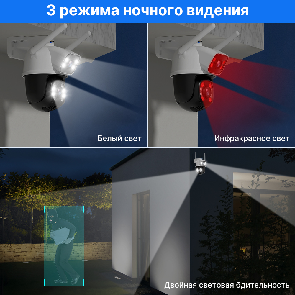Hiseeu 4K 8MP PTZ Wifi IP 카메라  - Home Security Camera Xiaomi 리뷰 및 가격