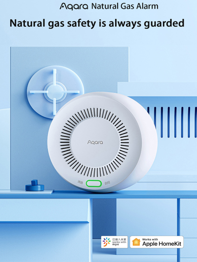 아카라 무선 지그비 천연가스 누출 감지기 가연성 가스  - Home Security Xiaomi 리뷰 및 가격