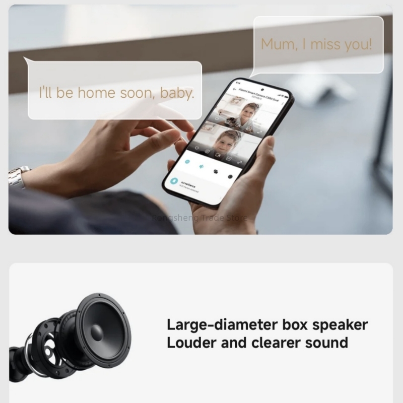 샤오미 스마트 카메라 C500 듀얼 렌즈 버전 4MP  - Home Security Camera Xiaomi 리뷰 및 가격