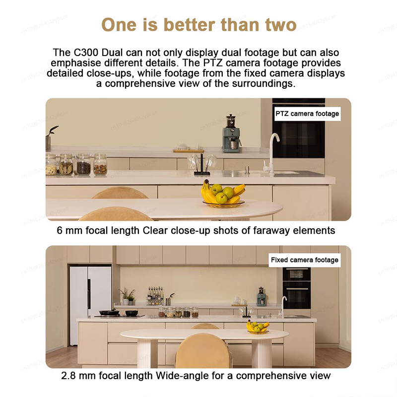 XIAOMI 스마트 카메라 C300 듀얼 카메라 버전, - Home Security Camera Xiaomi 리뷰 및 가격