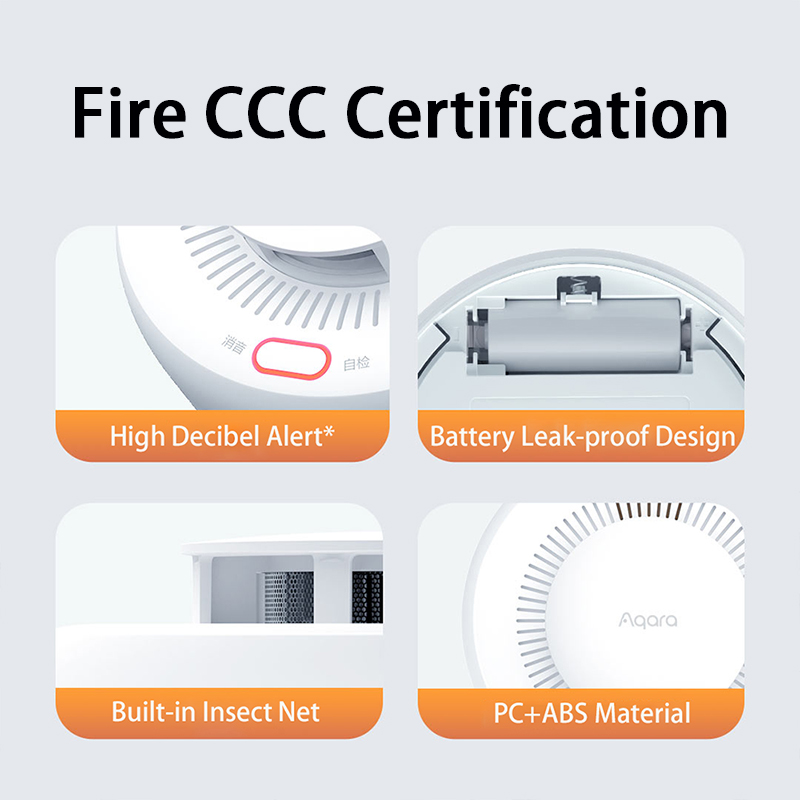 새로운 Aqara 연기 감지기 Zigbee 스마트 화재 - Home Security Xiaomi 리뷰 및 가격