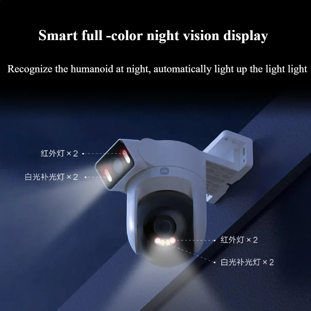 새로운 Xiaomi 야외 CW500 듀얼 카메라 버전  - Home Security Camera Xiaomi 리뷰 및 가격