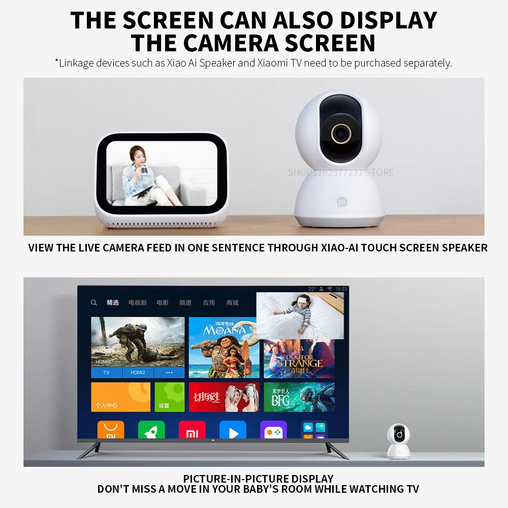 샤오미 360 °   스마트 홈 보안 카메라 Mi PT - Home Security Camera Xiaomi 리뷰 및 가격