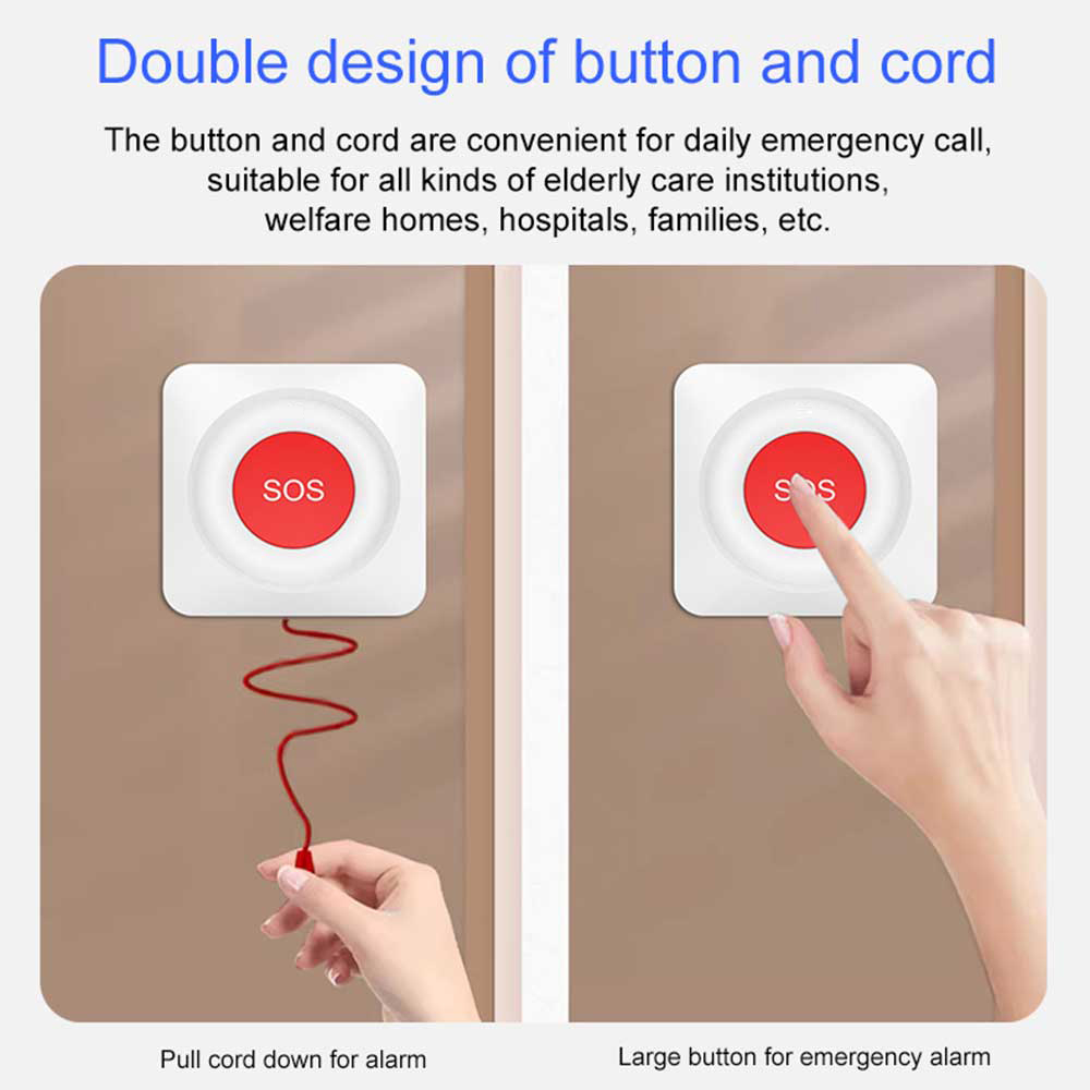 WIFI Zigbee 버튼톤 SOS 푸시 버튼 Tuya - Home Security Tools 리뷰 및 가격