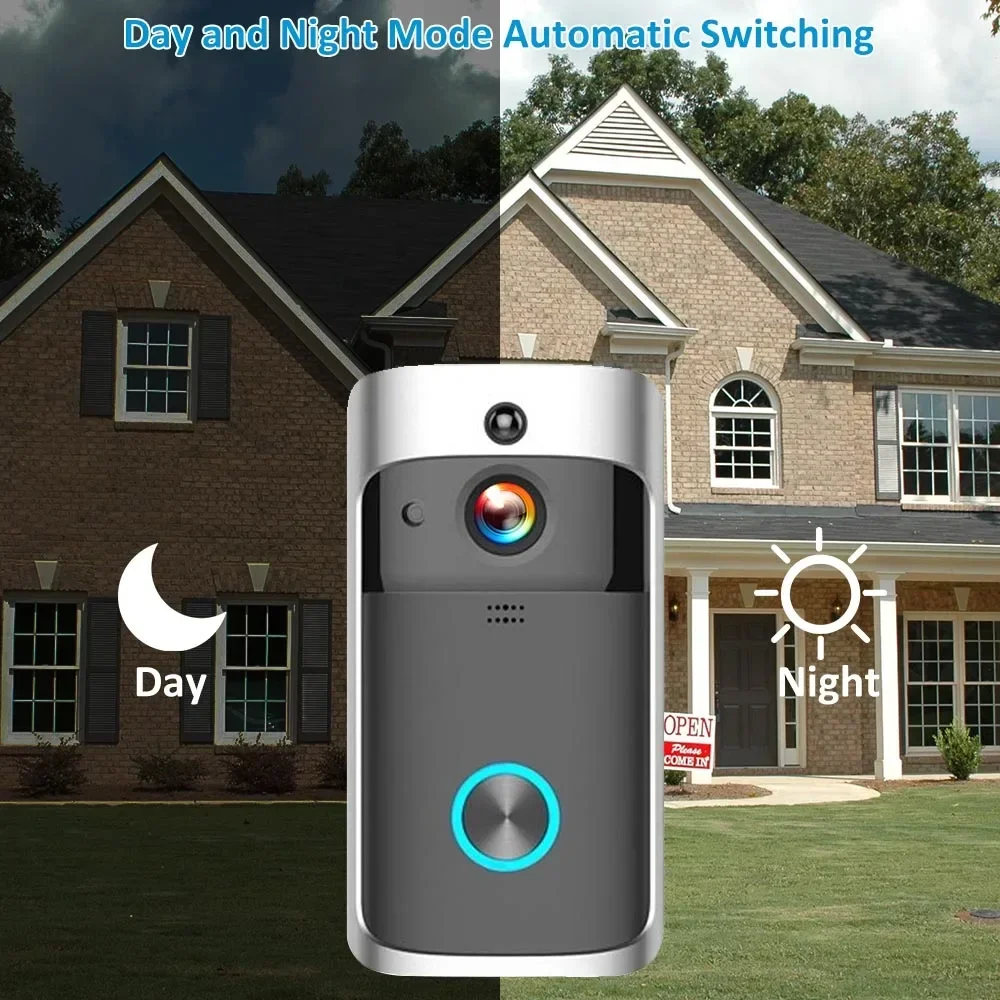 720P HD 스마트 홈 무선 WIFI 초인종 카메라  - Home Security Monitoring Service 리뷰 및 가격