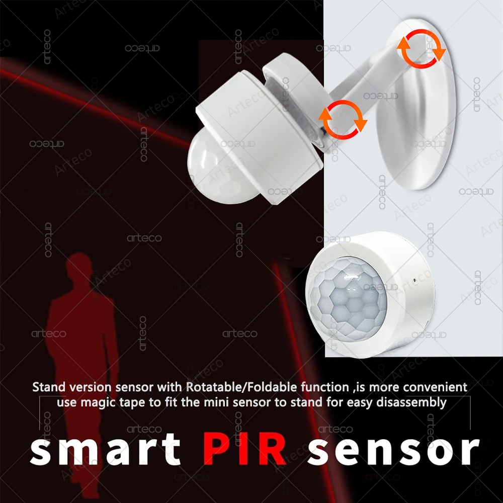 Zigbee 3.0 미니 PIR 모션 센서 인체 적외선 - Home Security Tools 리뷰 및 가격