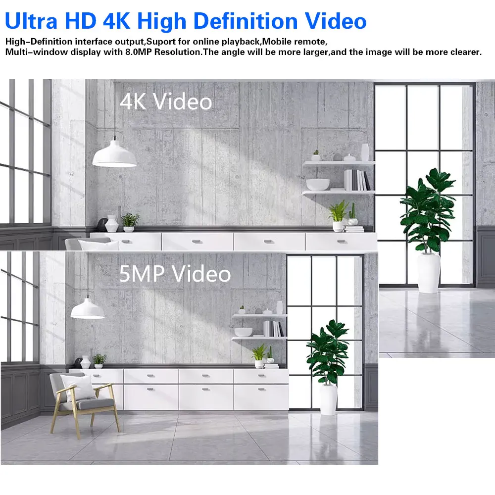 10CH Xmeye 4K 8MP PoE NVR 비디오  - Home Security Video Recording Systems 리뷰 및 가격