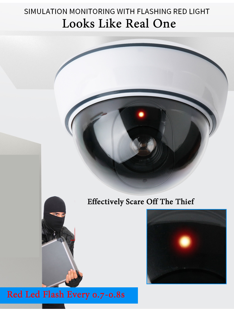크리 에이 티브 블랙/화이트 가짜 돔 카메라 시뮬레이션 - Home Security For Apartments 리뷰 및 가격