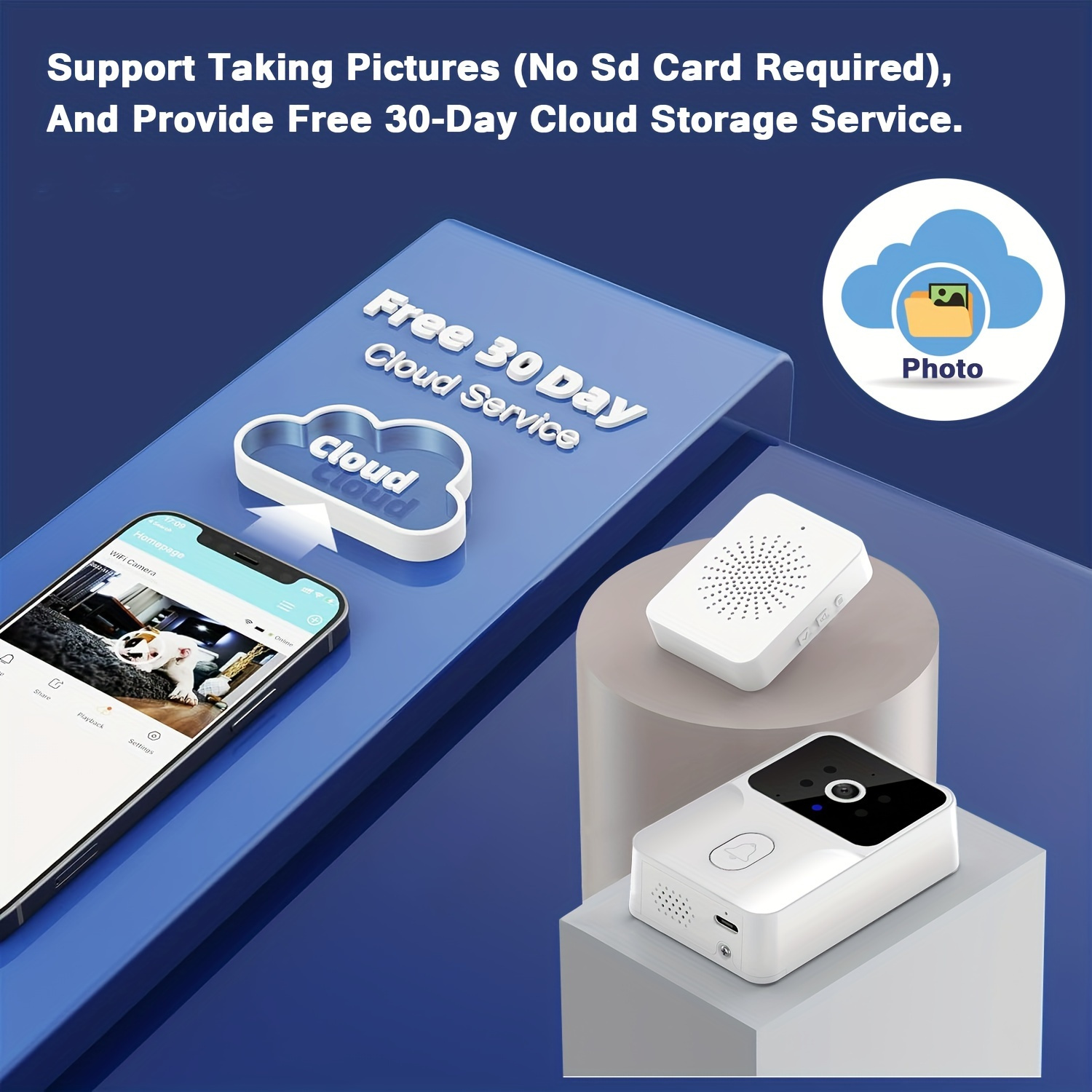Tuya 무선 스마트 비디오 초인종, 2.4G WiFi - Home Security Monitoring Service 리뷰 및 가격