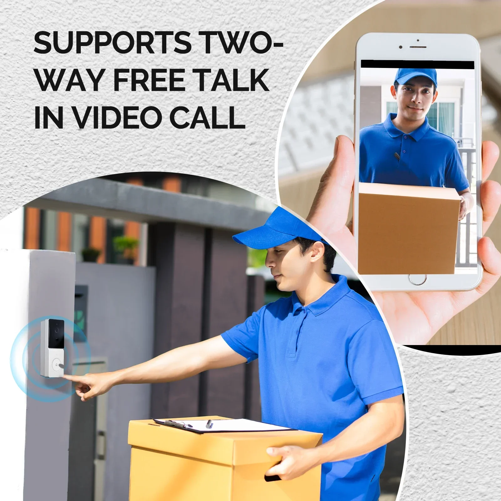 MOES 투야 스마트 와이파이 비디오 초인종 카메라,  - Home Security Monitoring Service 리뷰 및 가격